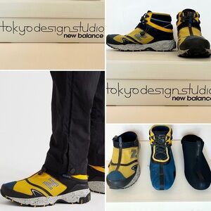 New Balance X Tokyo Design Studio Snow Peak 3 in 1 Boot, Blue Yellow, Men US 9